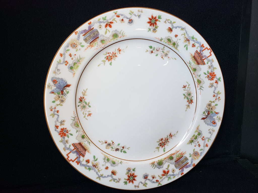 Vintage Royal Worcester Higgins Sieter Butterfly Dinner Plate 10" (lot 2126)