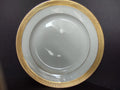 GDA Limoges France Gold Trim Bread Butter White Plate 6-1/4" (lot 665)