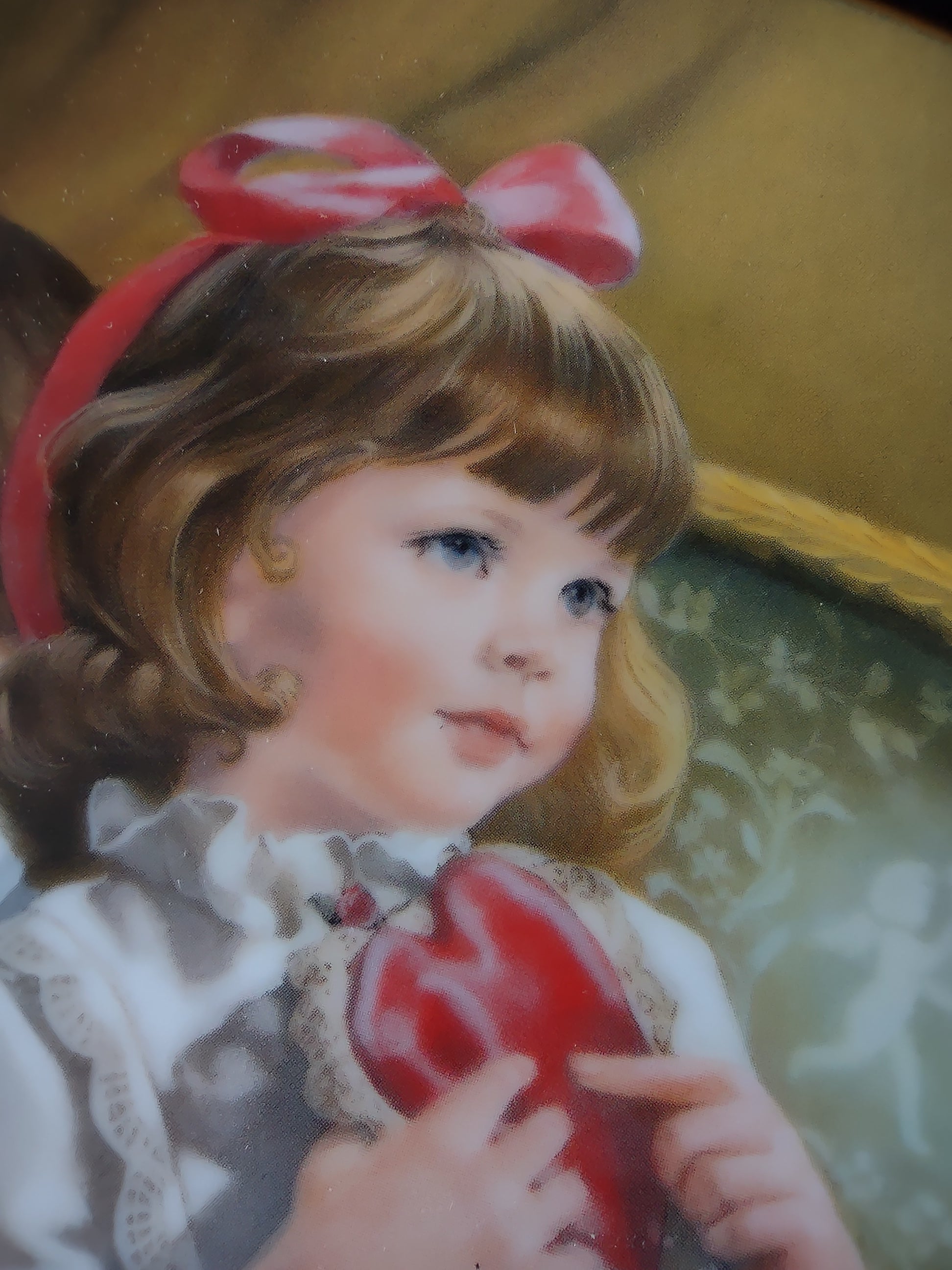Vintage A Childhood Almanac Collector Plate 3rd Issue Be Mine (Lot 5196)