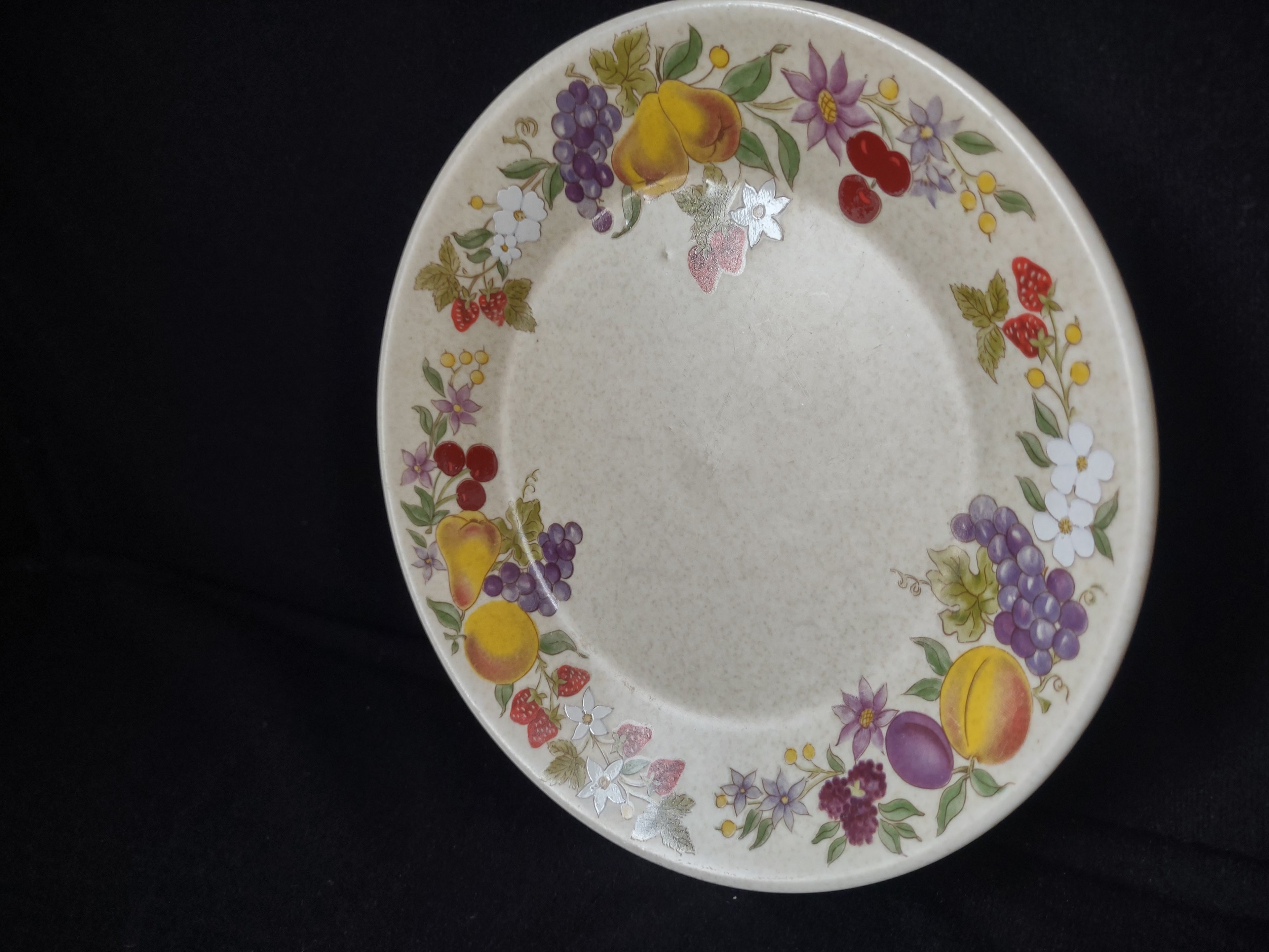 Vintage Lenox Dessert Plate Temper-Ware Summer Harvest (lot 1837)