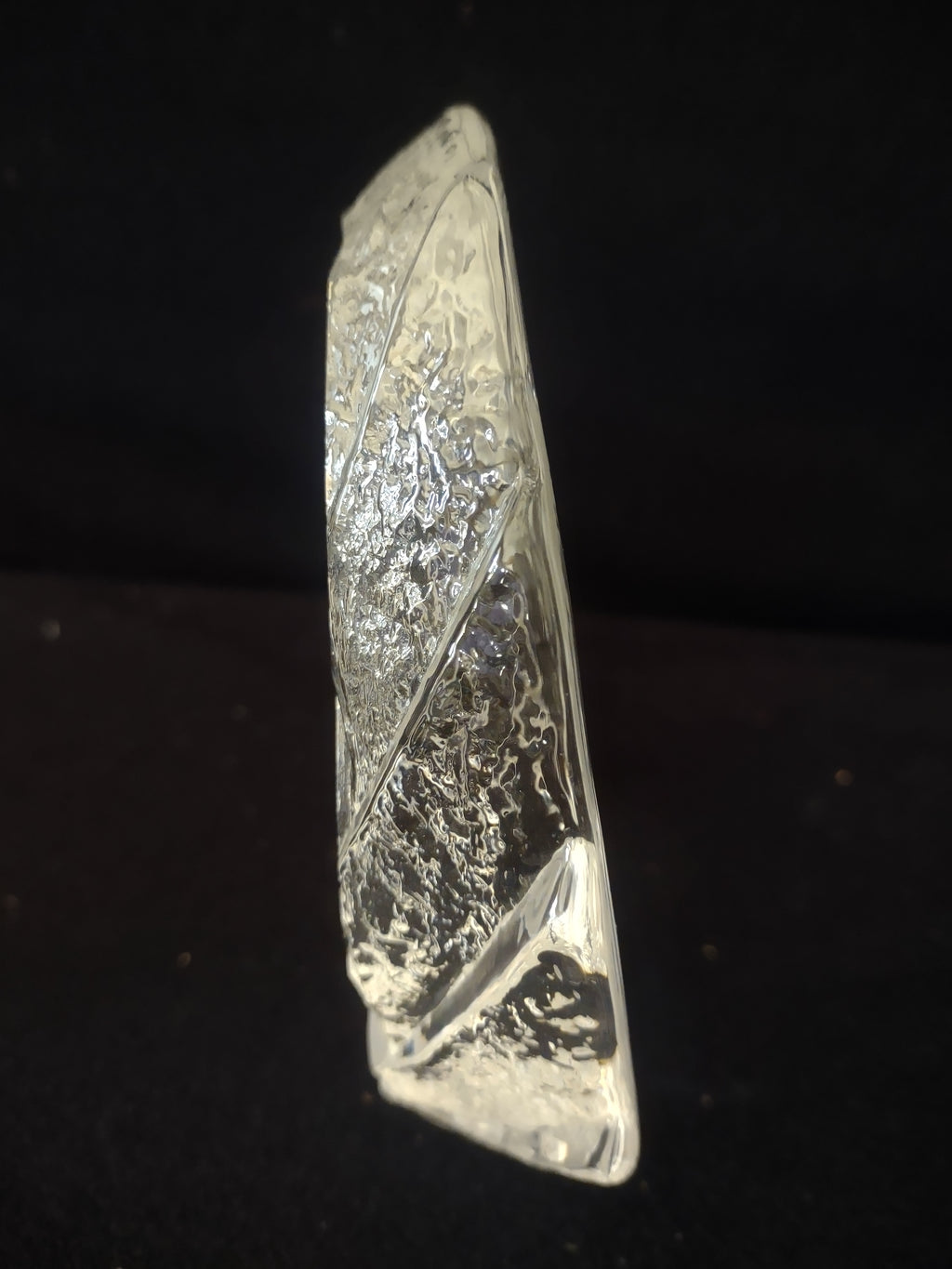 Lavaggi Glass Prism Angel Paperweight Figurine (Lot 3579)