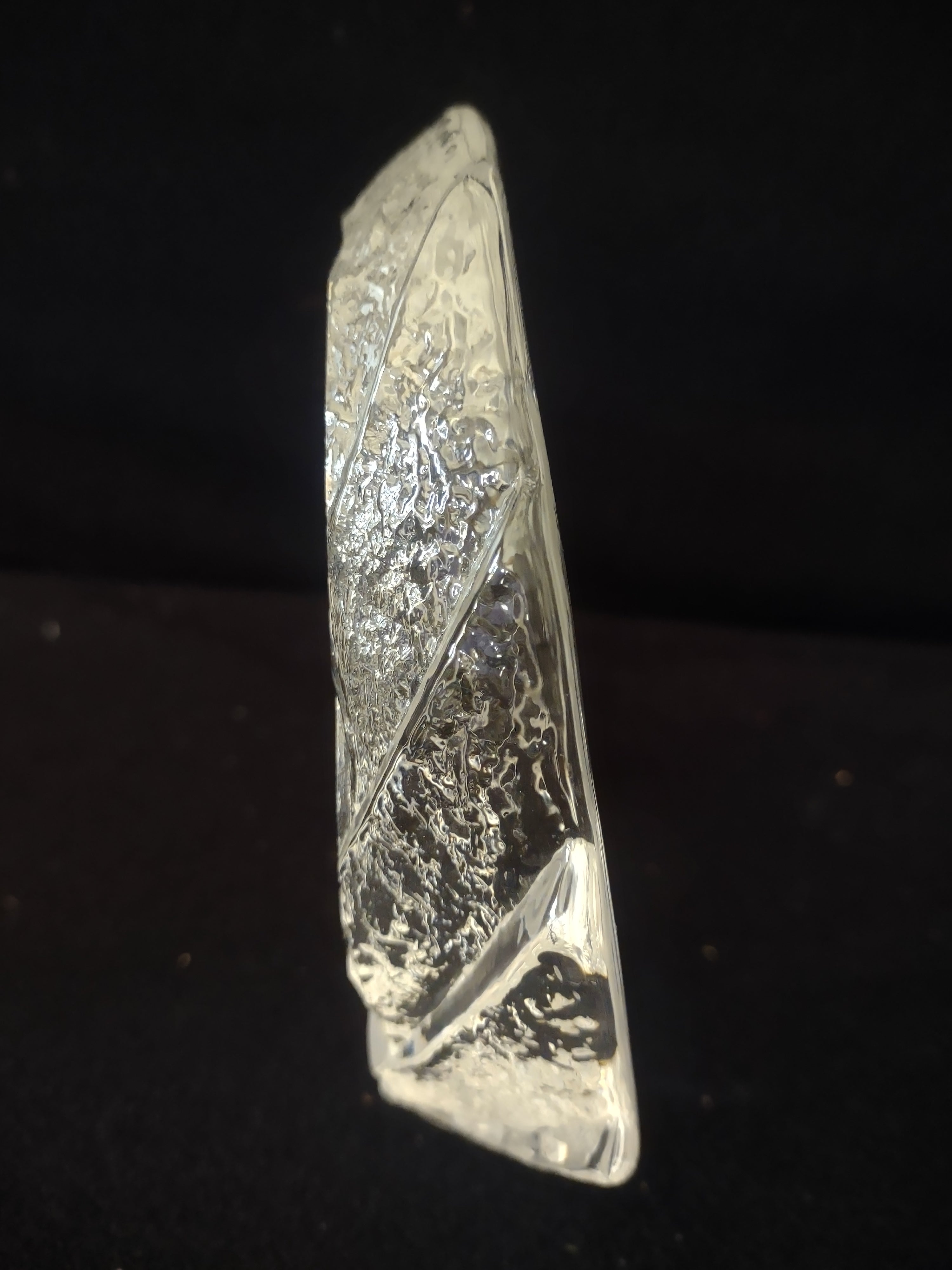 Lavaggi Glass Prism Angel Paperweight Figurine (Lot 3579)