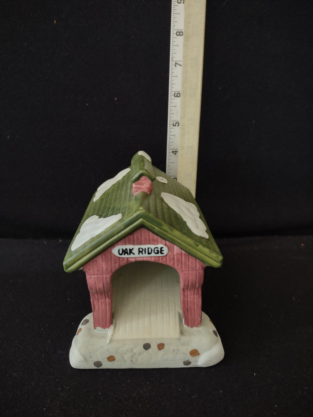 Vintage Lemax Dickensvale Collectible Porcelain Oak Ridge Bridge (Lot 3905)