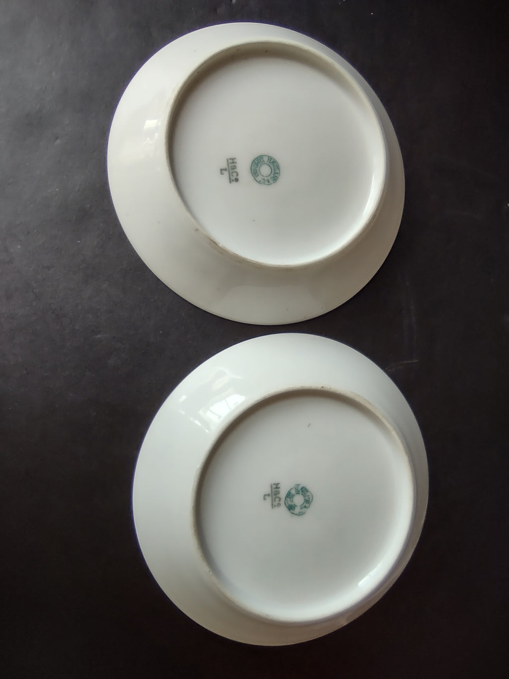 Depose Haviland Limoges Pink Brown Cornflower 2 x Small Bowl (lot 967)