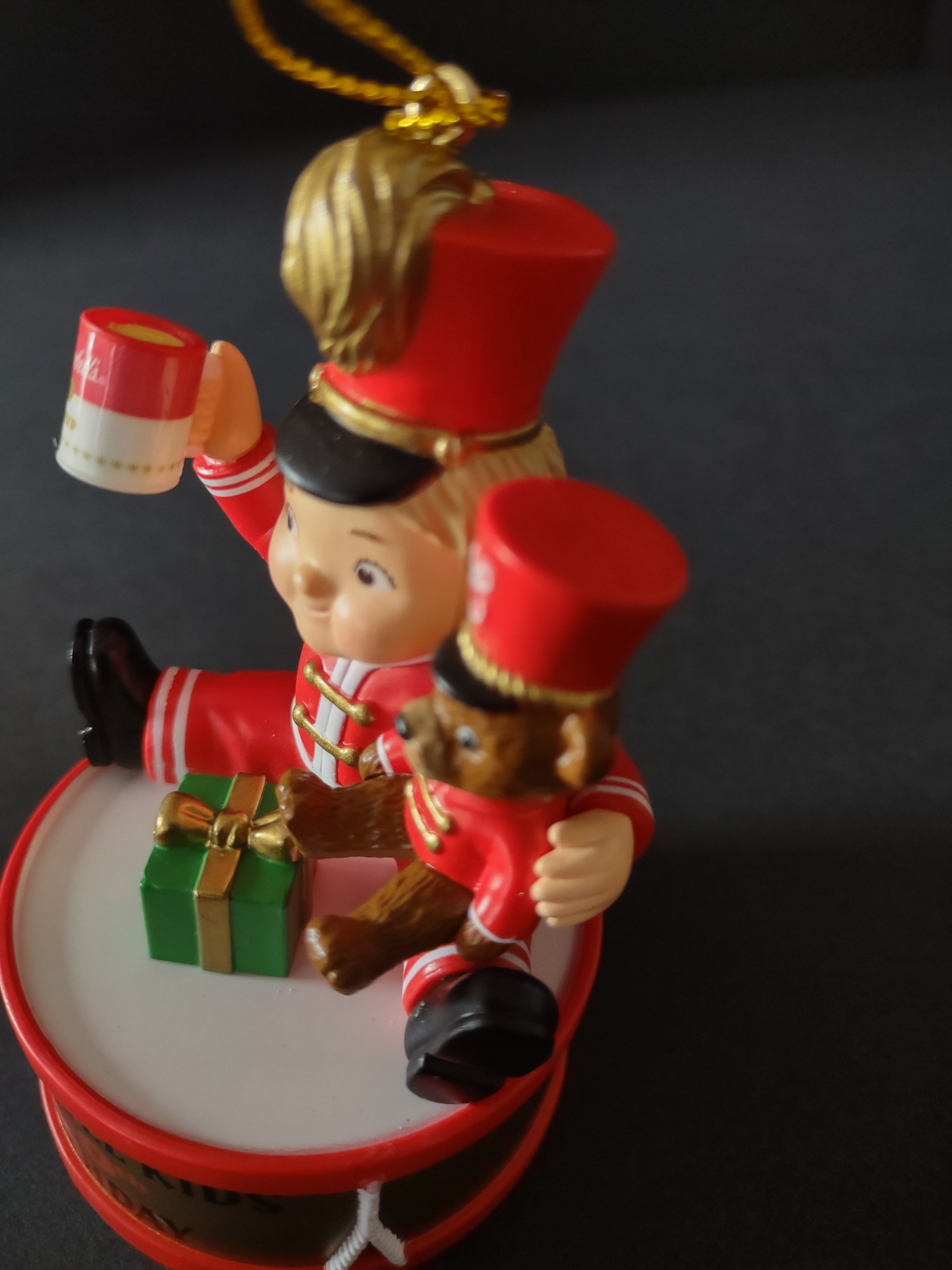 Vintage Christmas 2003 Campbells 100th Birthday Drummer Ornament (Lot 4715)