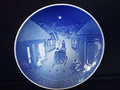 B & G Copenhagen Porcelain Wall Plate White Christmas (lot 2195)