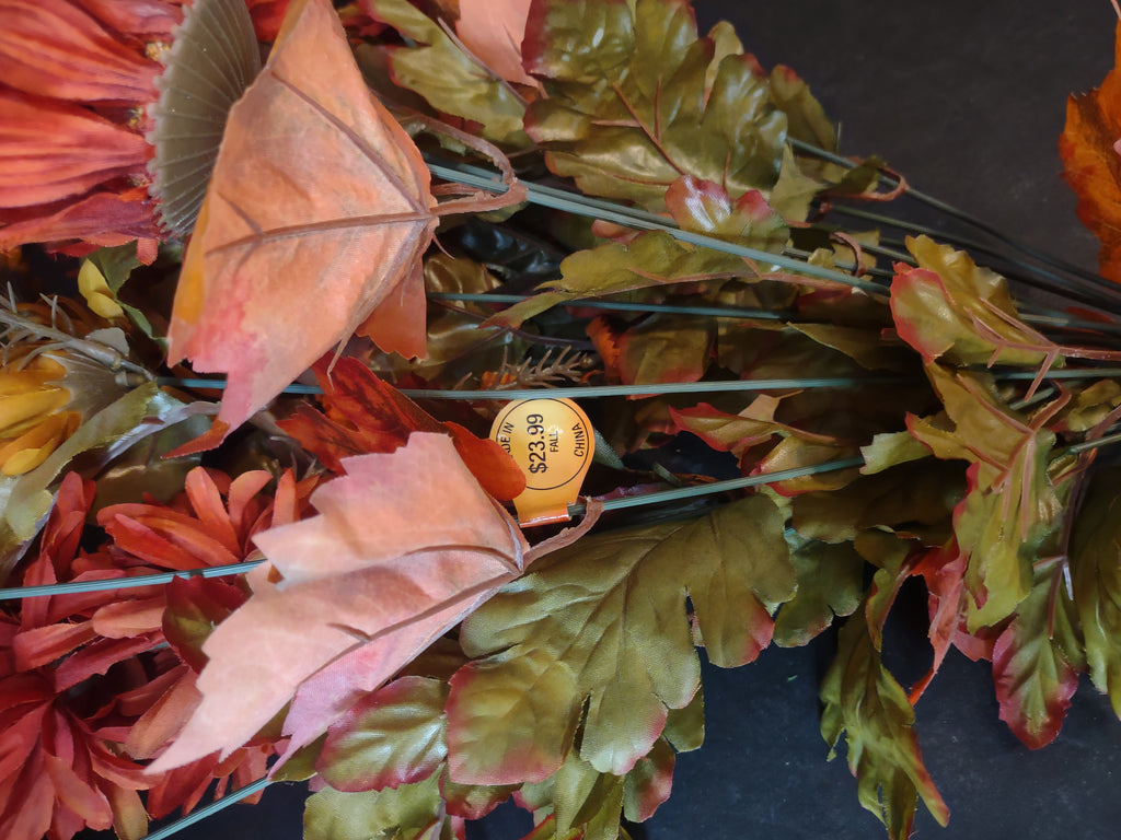 Halloween Thanksgiving Fall Artificial Twig 23" Hobby Lobby Sunflower (lot 3104)