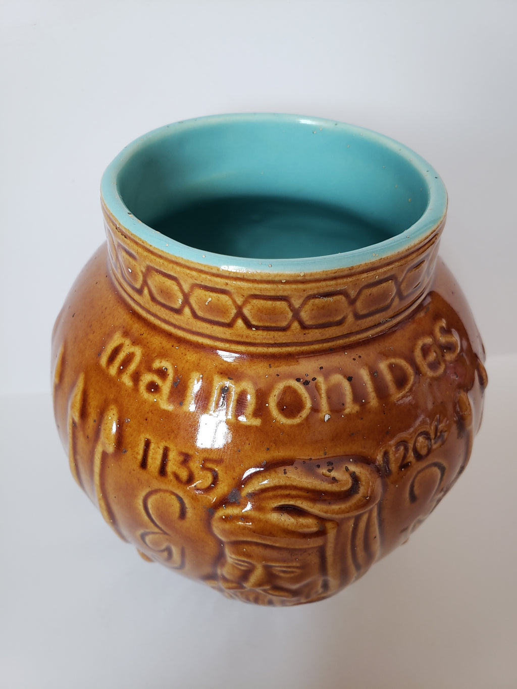 Vintage Mccoy Maimonides Secundum Artem Jar (lot 2155)