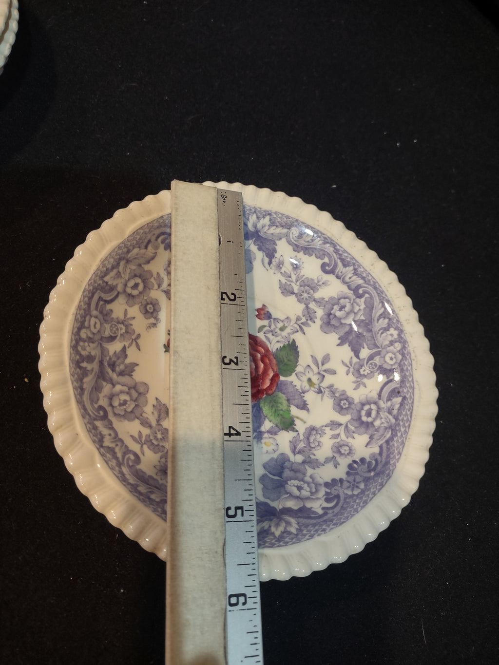 Vintage Copeland Spode Ironstone Mayflower Saucer English Countryside (lot 5709)