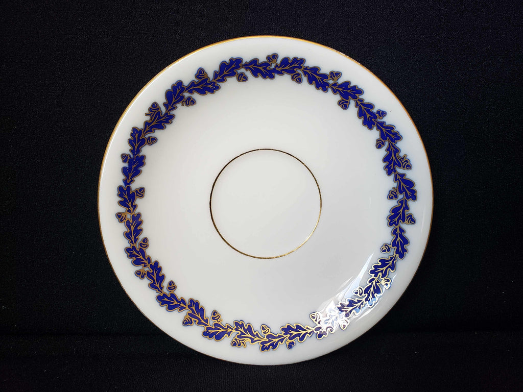 Vintage Lenox Blue Leaf Saucer ONLY (lot 1966)