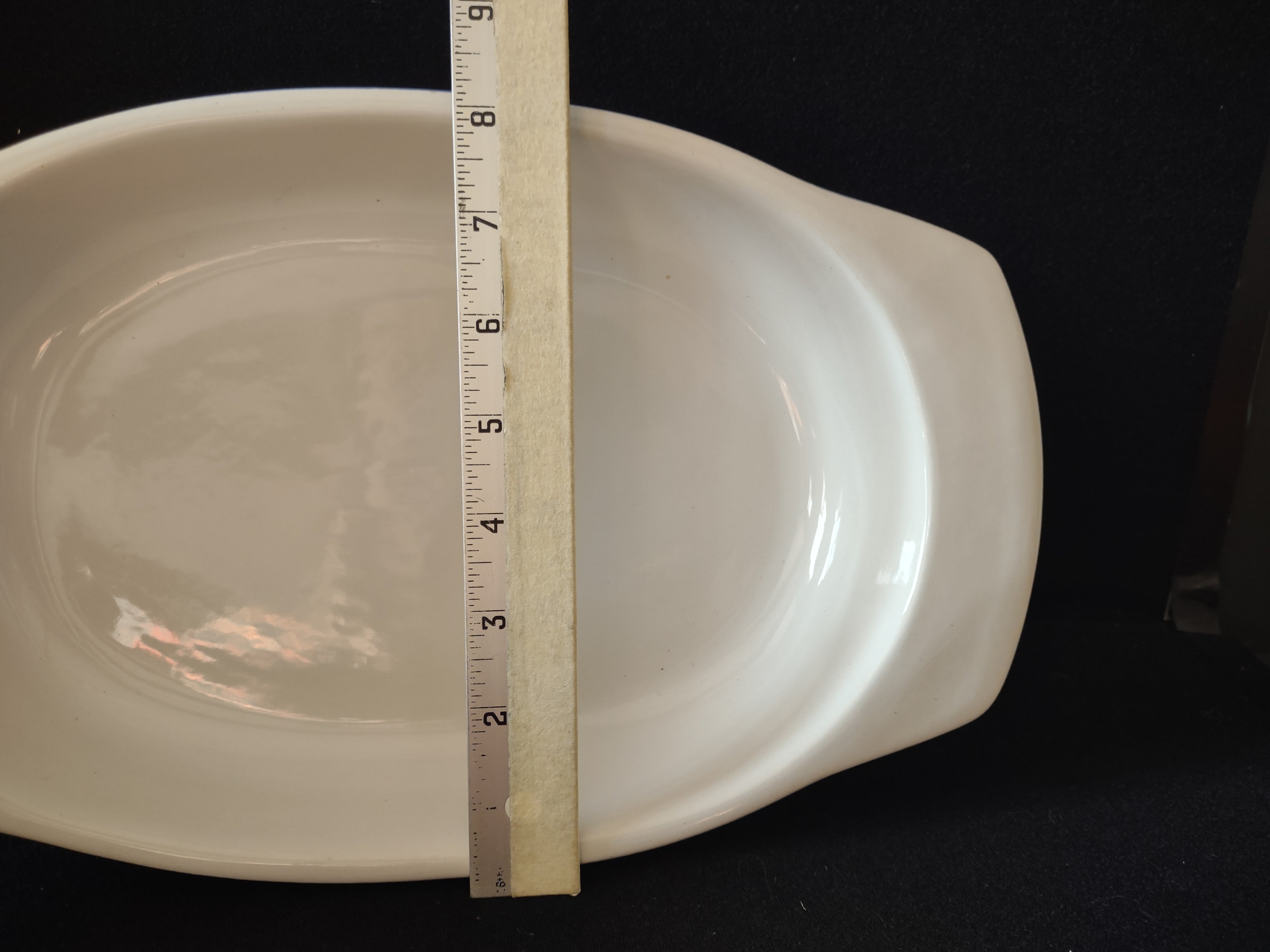 Roscho Coblat Blue 2 Qt Casserole Ceramic for Oven Microwave (lot 5217)