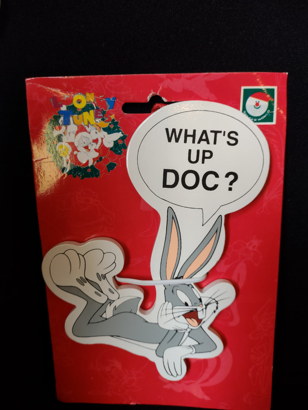 Set of 2 Looney Tunes Ornaments Warner Bros. Santa's World Christmas (lot 1599)