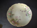 lot 757 Unmarked Footed Serving Bowl Roses