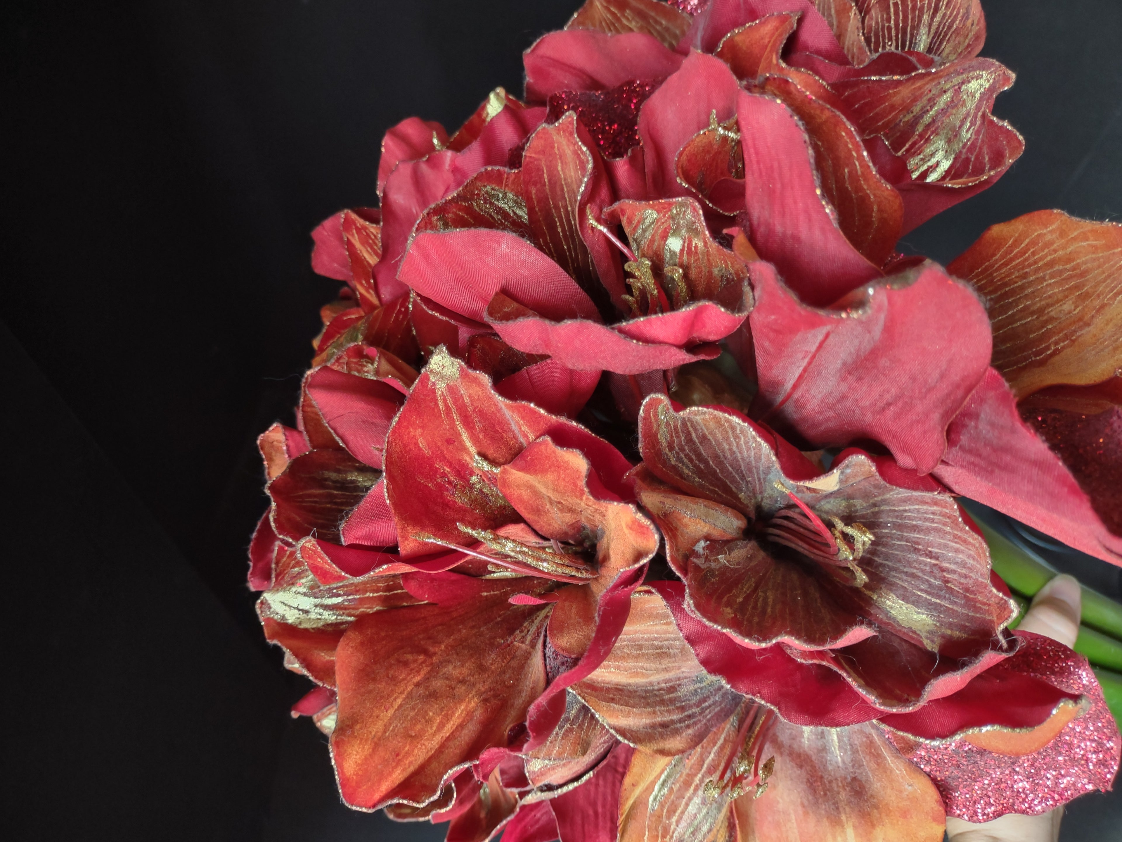 Artificial 30" Amarillo Flower x 6 (lot 3076c)