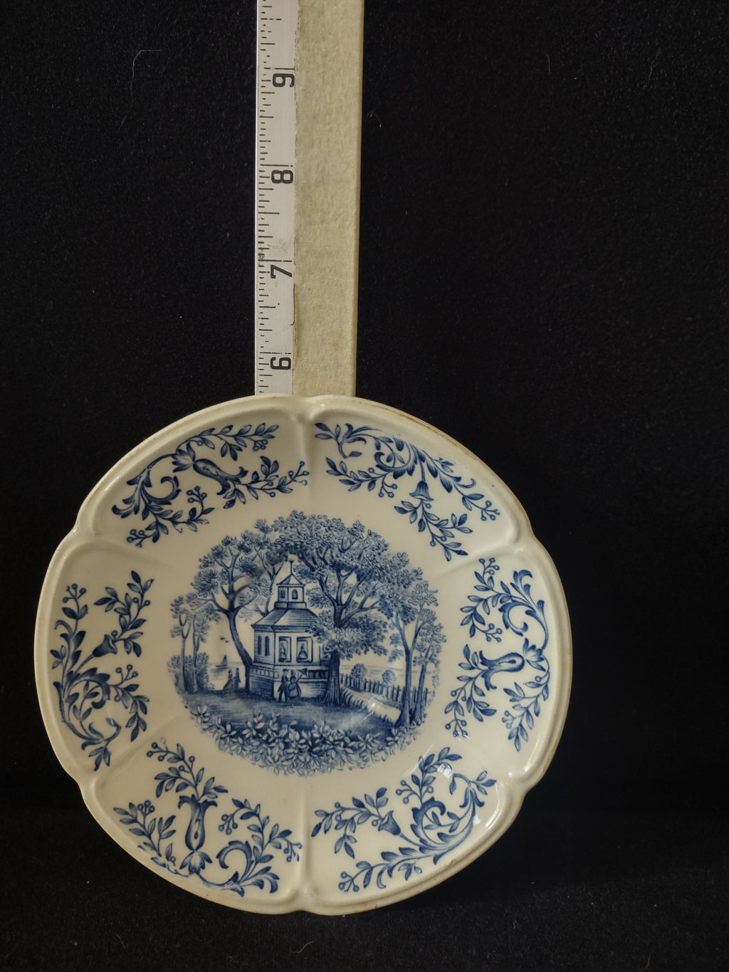Vintage Johnson Brothers Saucer Mount Vernon Blue Windsor Ware (Lot 5578)