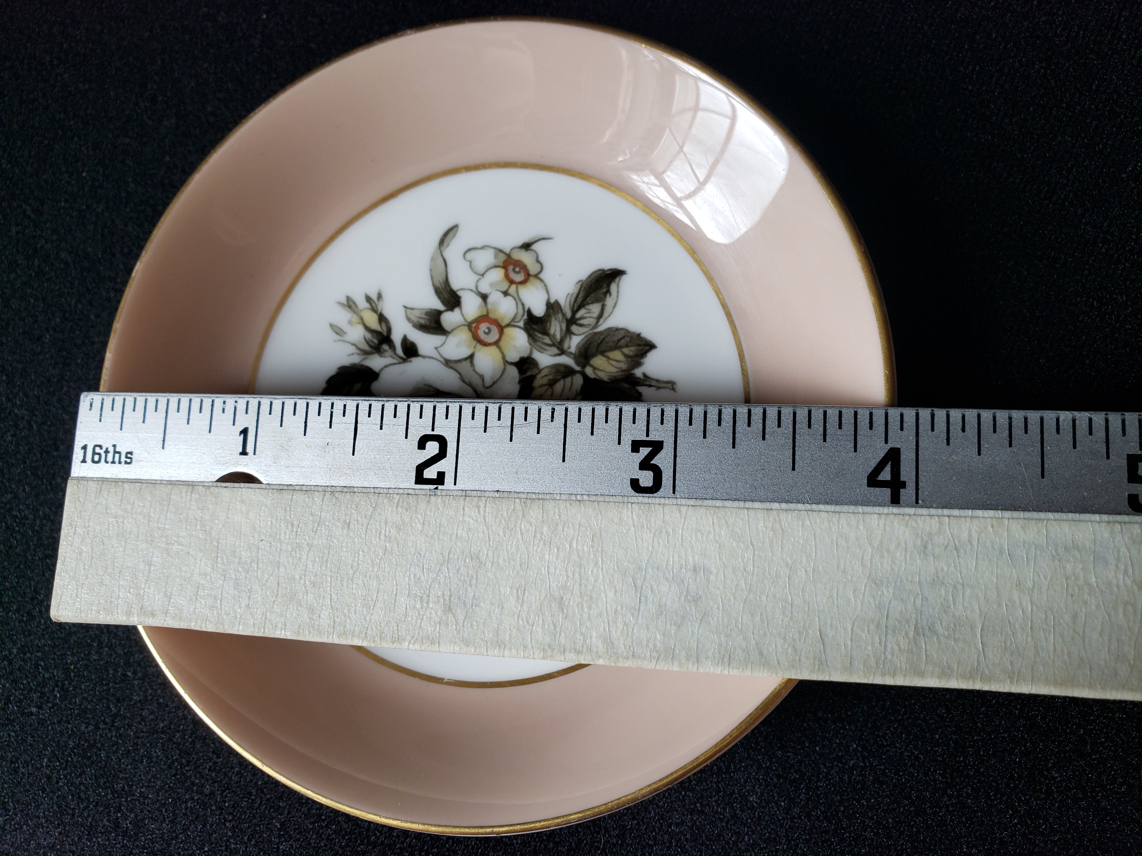 Vintage Royal Worcester Coaster Small Plate 4" (lot 2072)