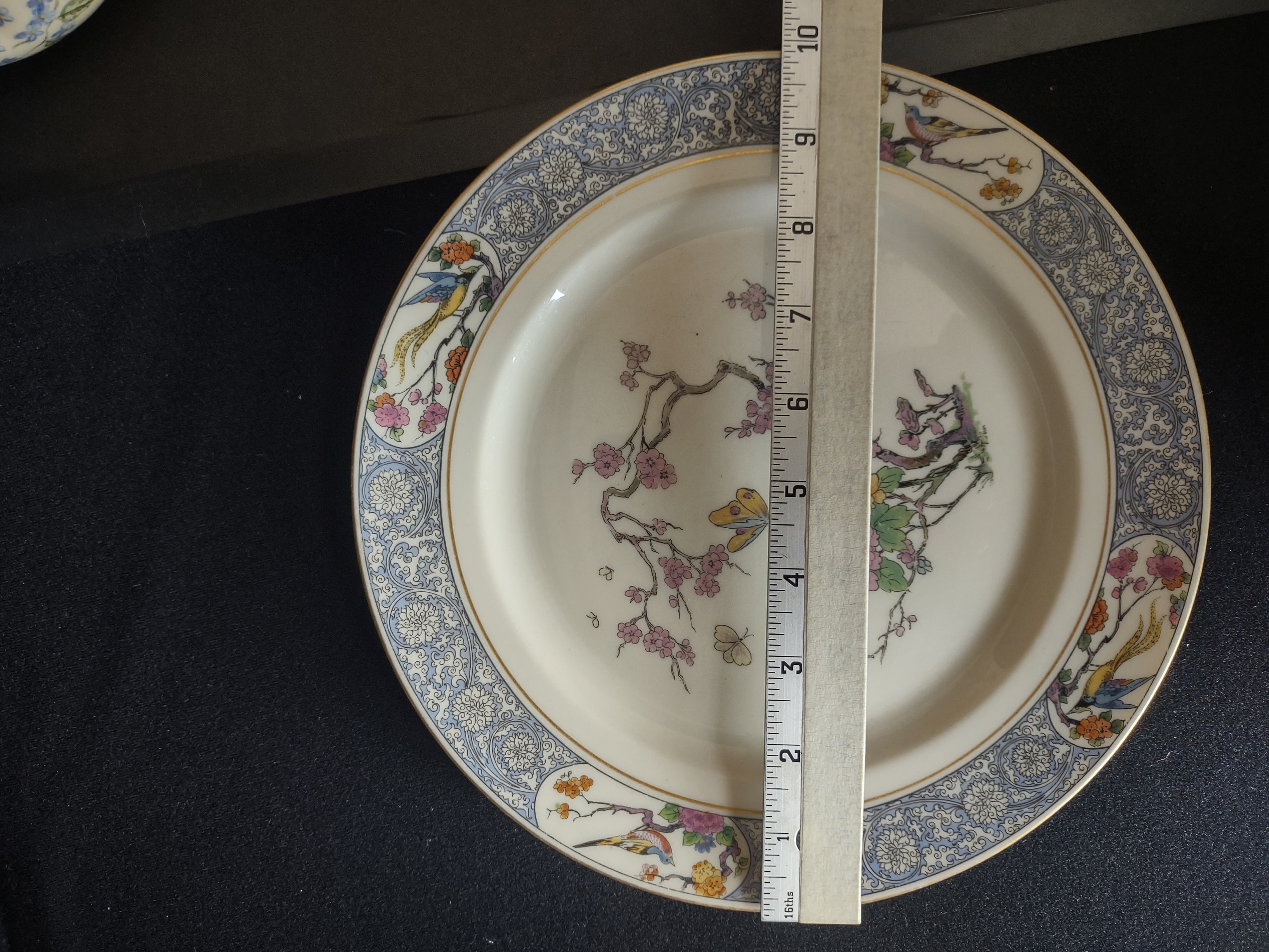 Vintage Lenox Ming Luncheon Plate 10" (lot 1854)
