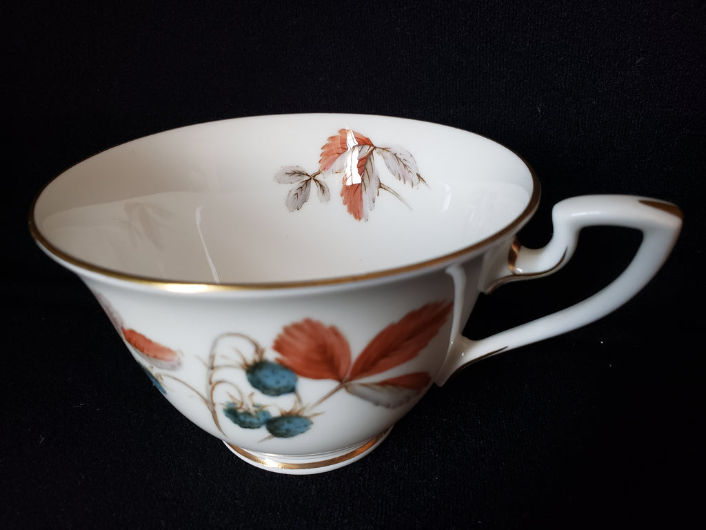 Vintage Royal Worcester Fraises Des Bois Tea Cup ONLY (lot 2110)