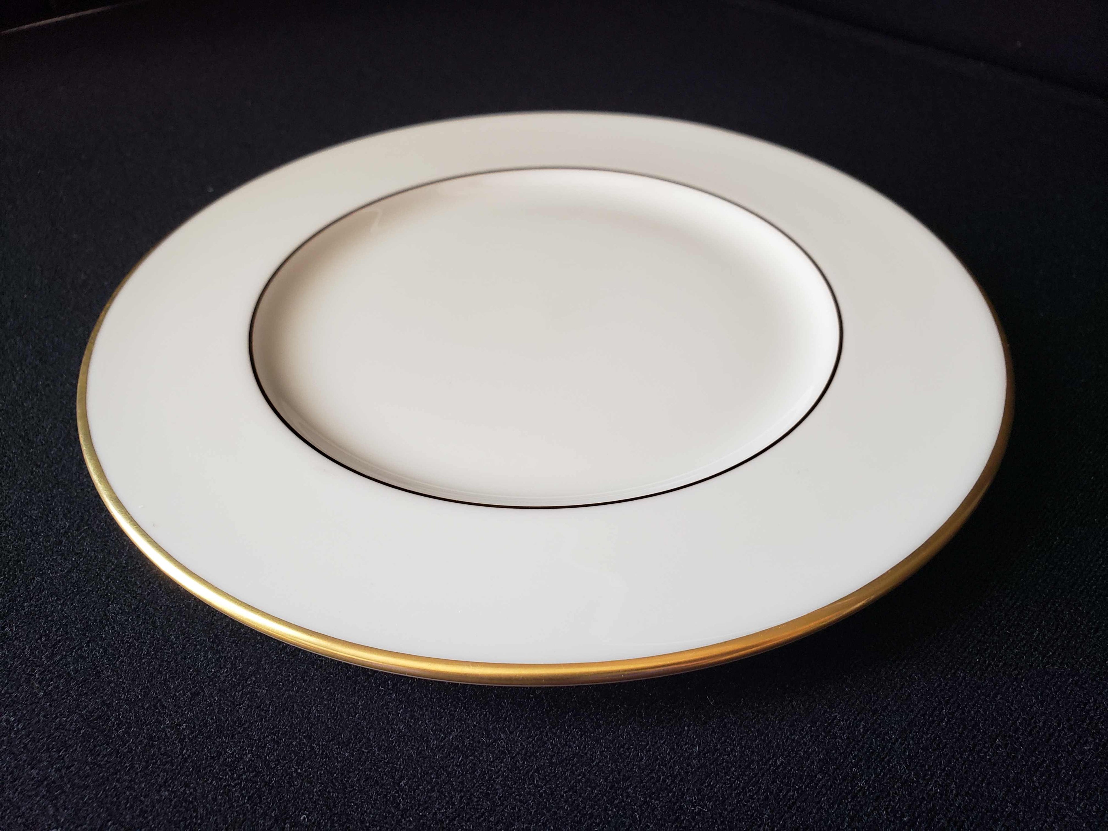 Vintage Lenox Mansfield Salad or Luncheon Plate 8-1/2"(lot 1969)