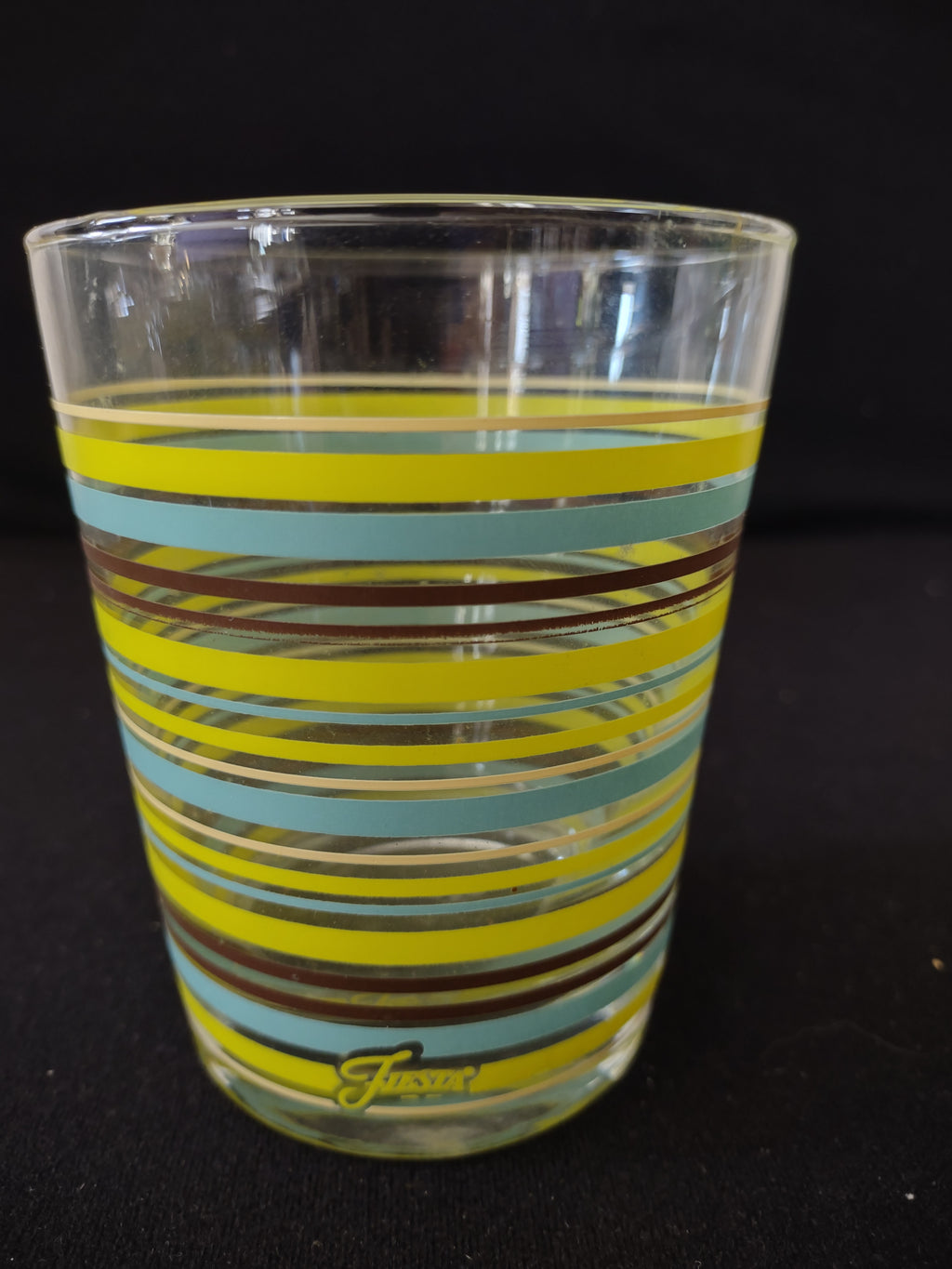 Vintage Libbey Fiesta Mambo Drinking Glasses Set of 7 (Lot 3799)