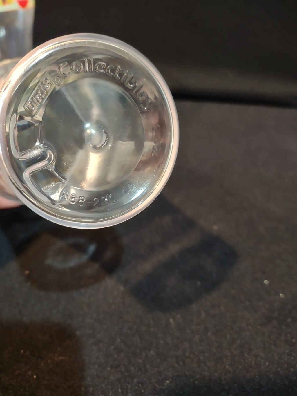 Vintage Coca-Cola Plastic Drinking Glass x 3 (lot 5414)
