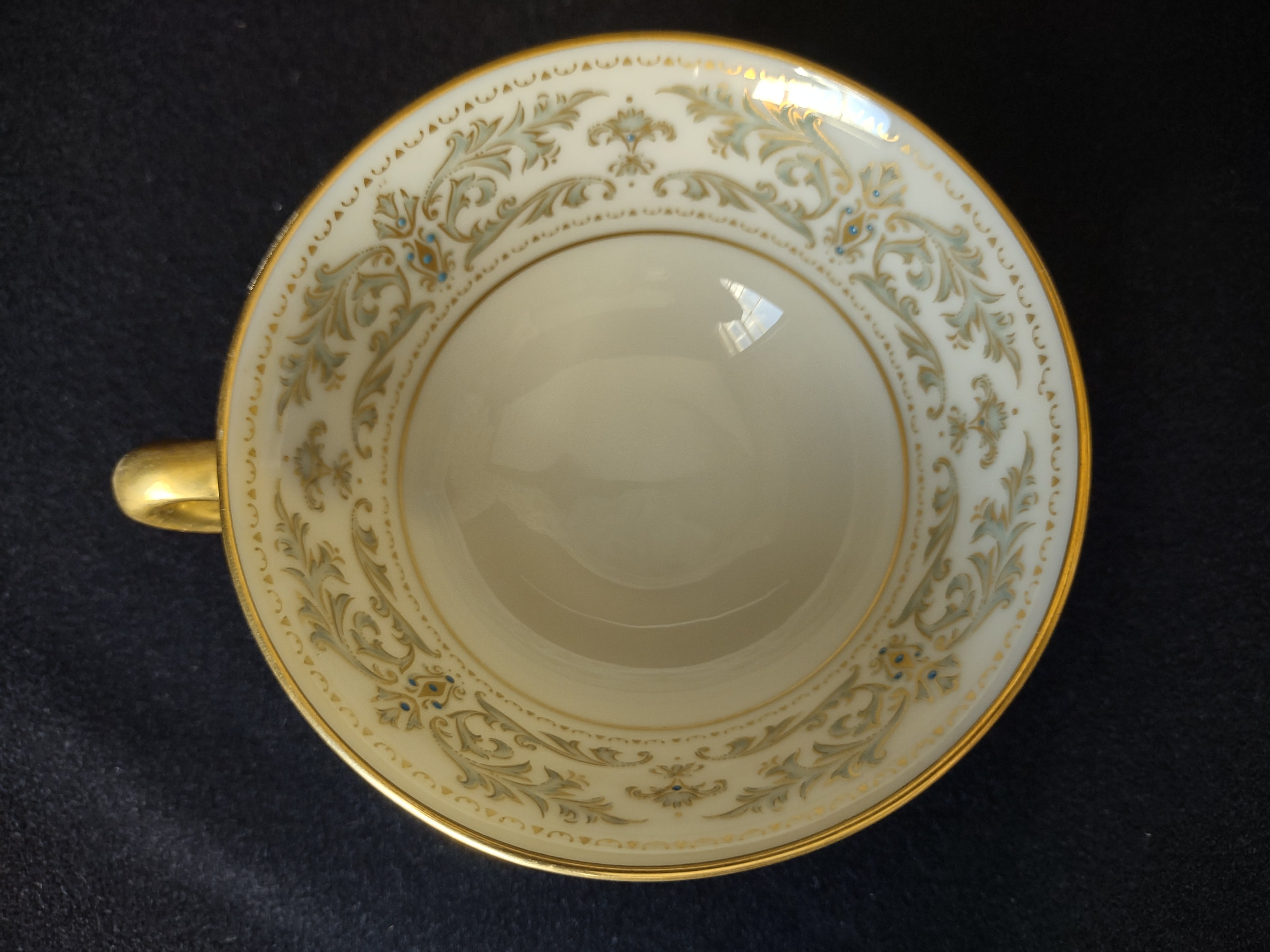 Vintage Lenox Noblesse Gold Trim Tea Cup ONLY (lot 1806)