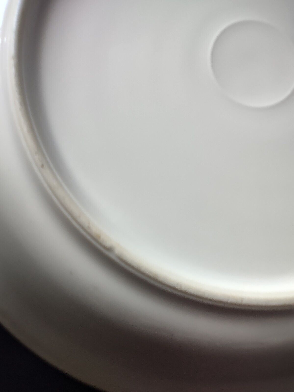 GDA Limoges 6 x Cream Soup Bowl Apple Blossom Garland Swag Ribbon (lot 748)