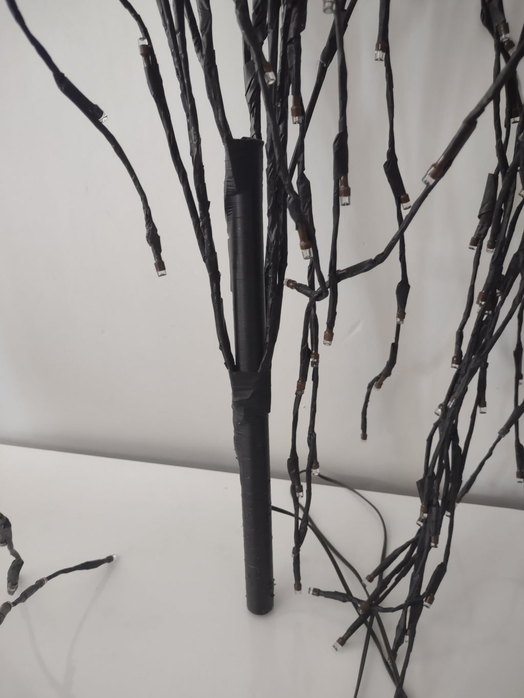 Halloween LED Willow Black Tree Branch ONLY (lot 3176c)