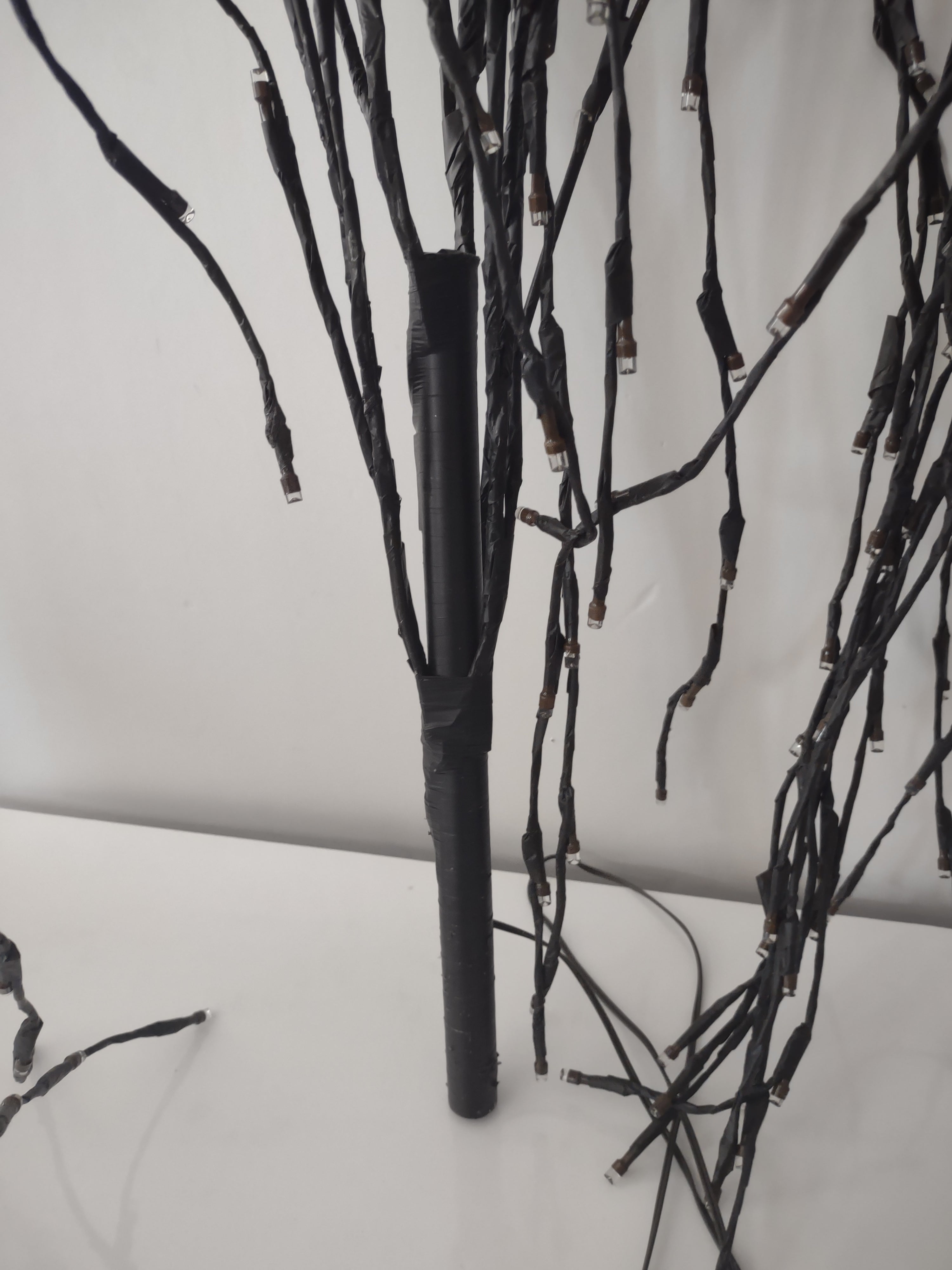 Halloween LED Willow Black Tree Branch ONLY (lot 3176c)