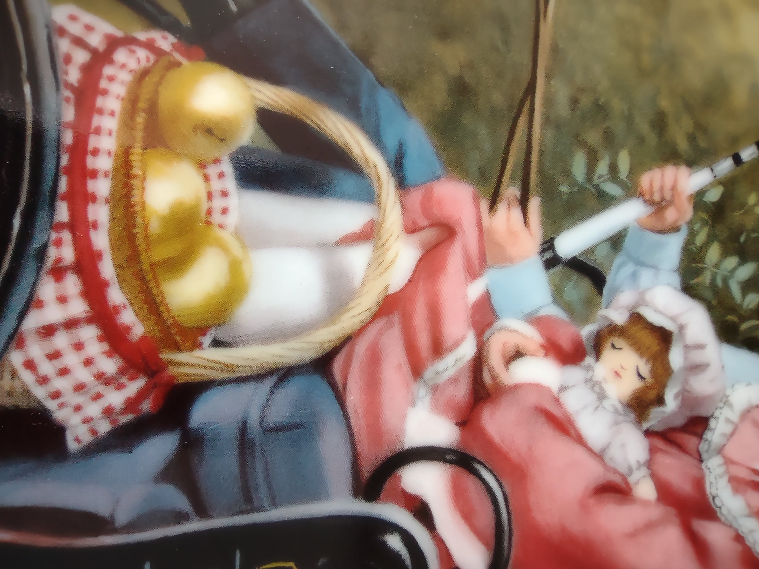 Vintage Days Gone By Collector Plate 8th Issue The Surrey Ride (Lot 5190)