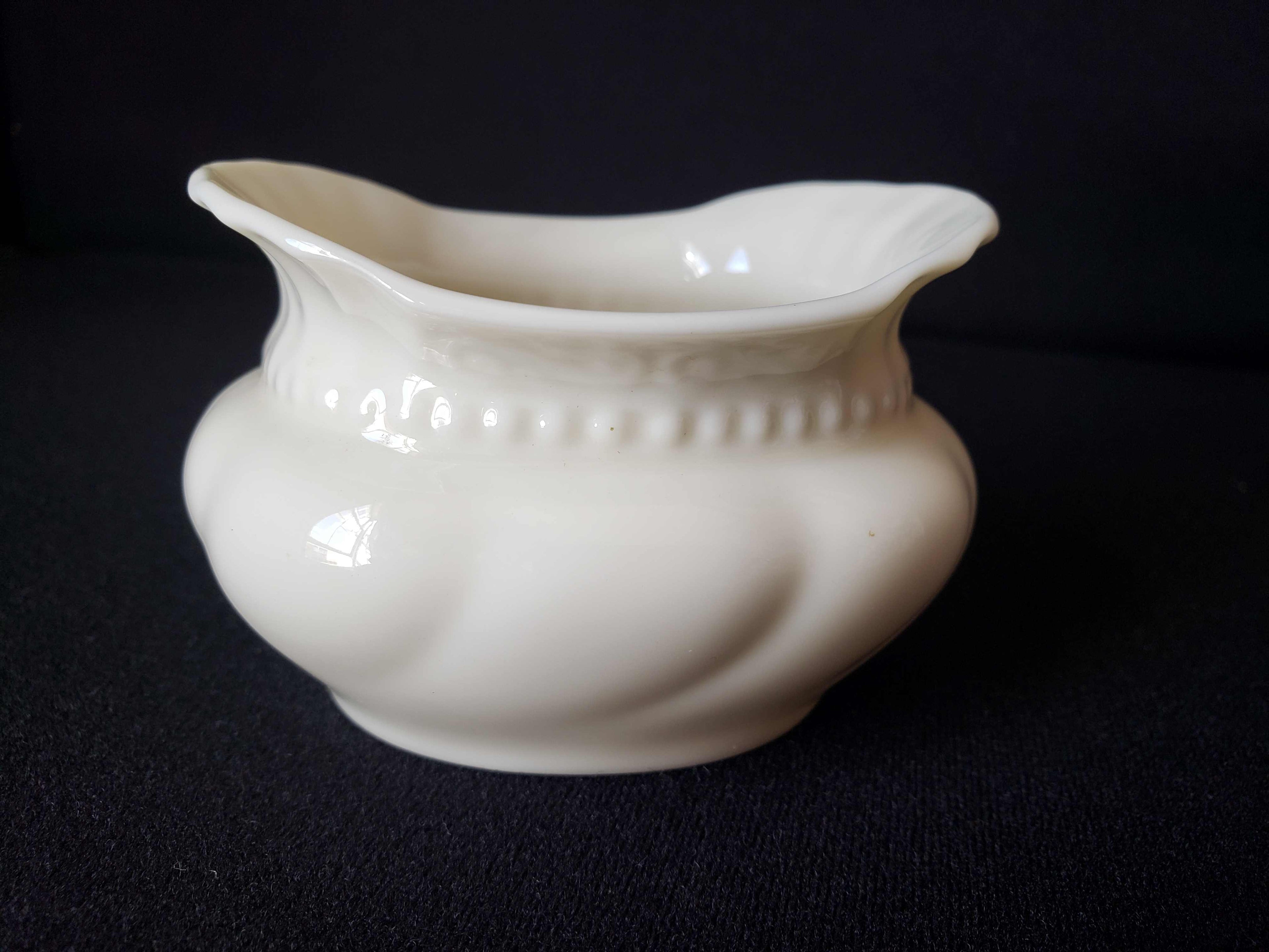 Vintage Lenox Sugar Bowl Green Stmap (lot 1986)