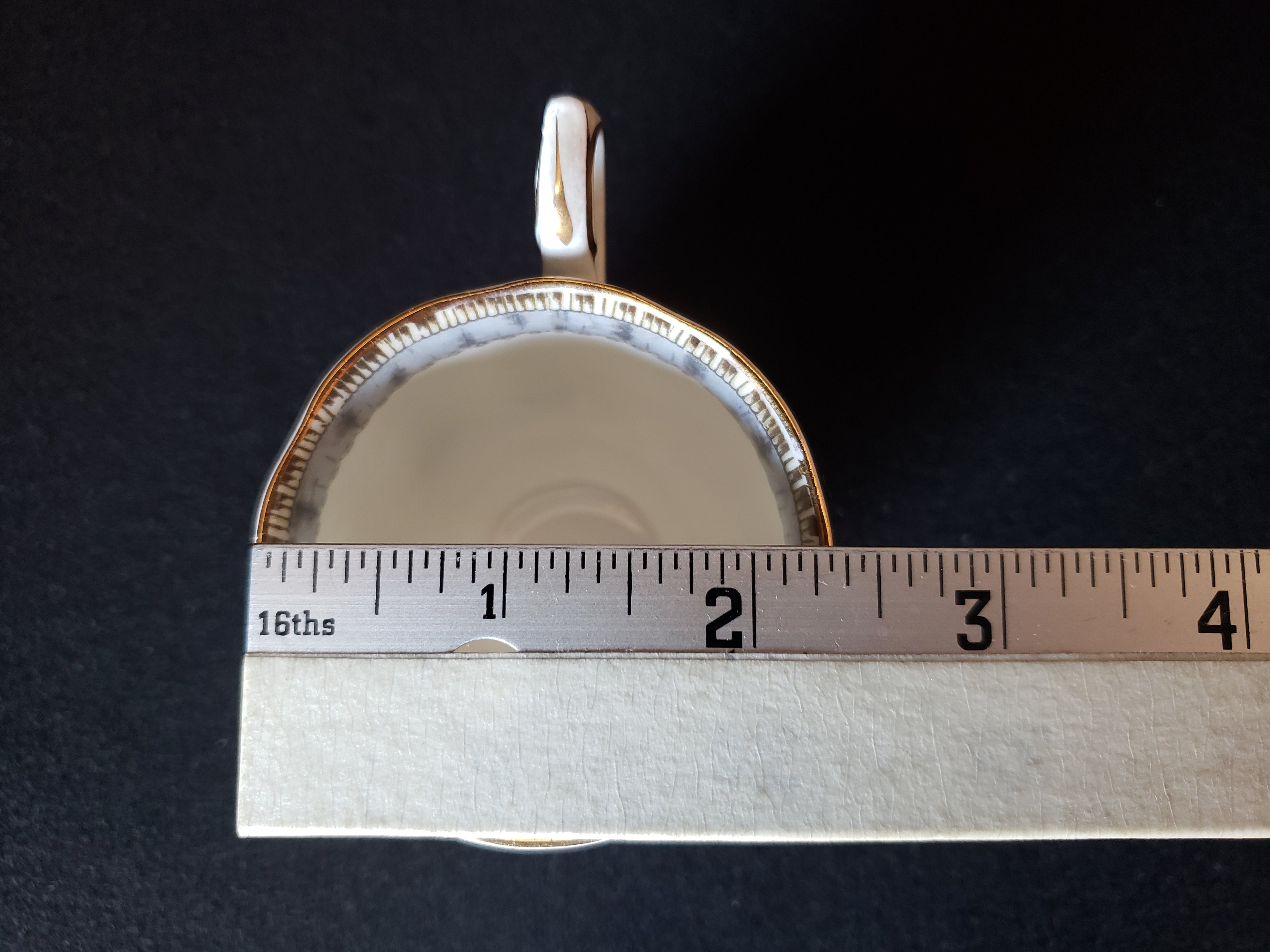 Vintage Royal Albert Silver Birch Demitasse Cup ONLY (lot 2030)