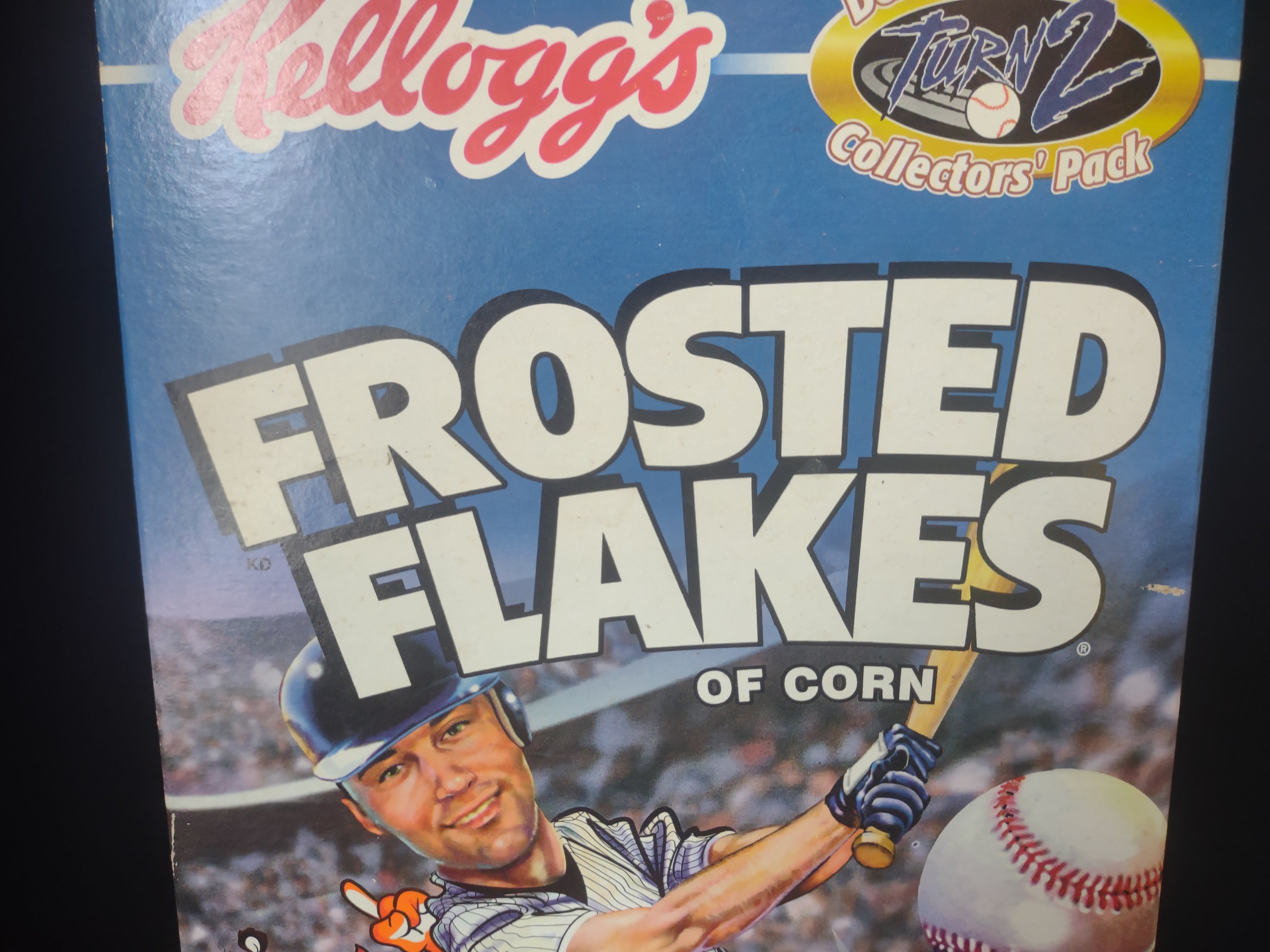 Vintage CollectibleKellogg's Frosted Flakes Empty Box Derek Jeter (lot 2171)
