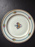 Depose Limoges Gold Trim Fruit Design Dinner Plate (lot 638)