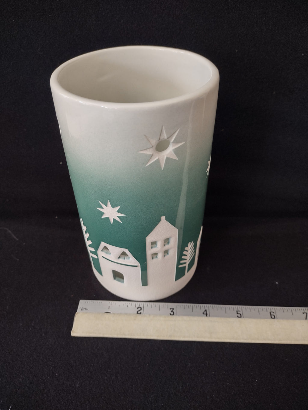Yankee Candle Winter Village Tealight Candle Holder Christmas Cookie (Lot 4065)