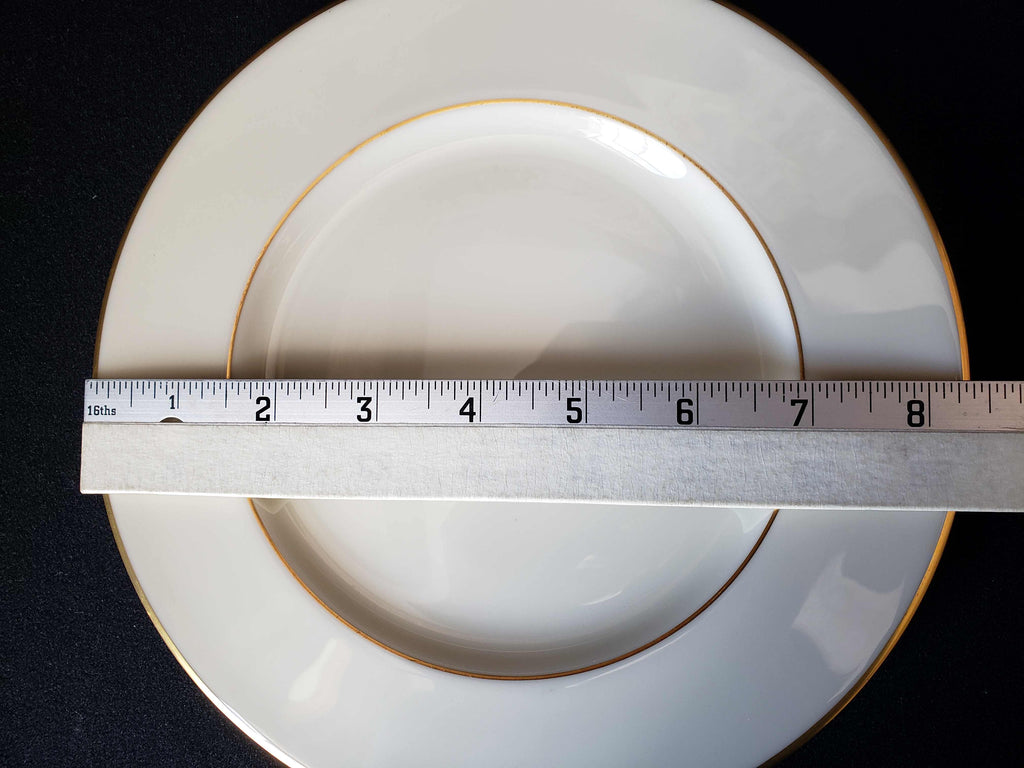 Vintage Lenox Mansfield Salad or Luncheon Plate 8-1/2"(lot 1969)