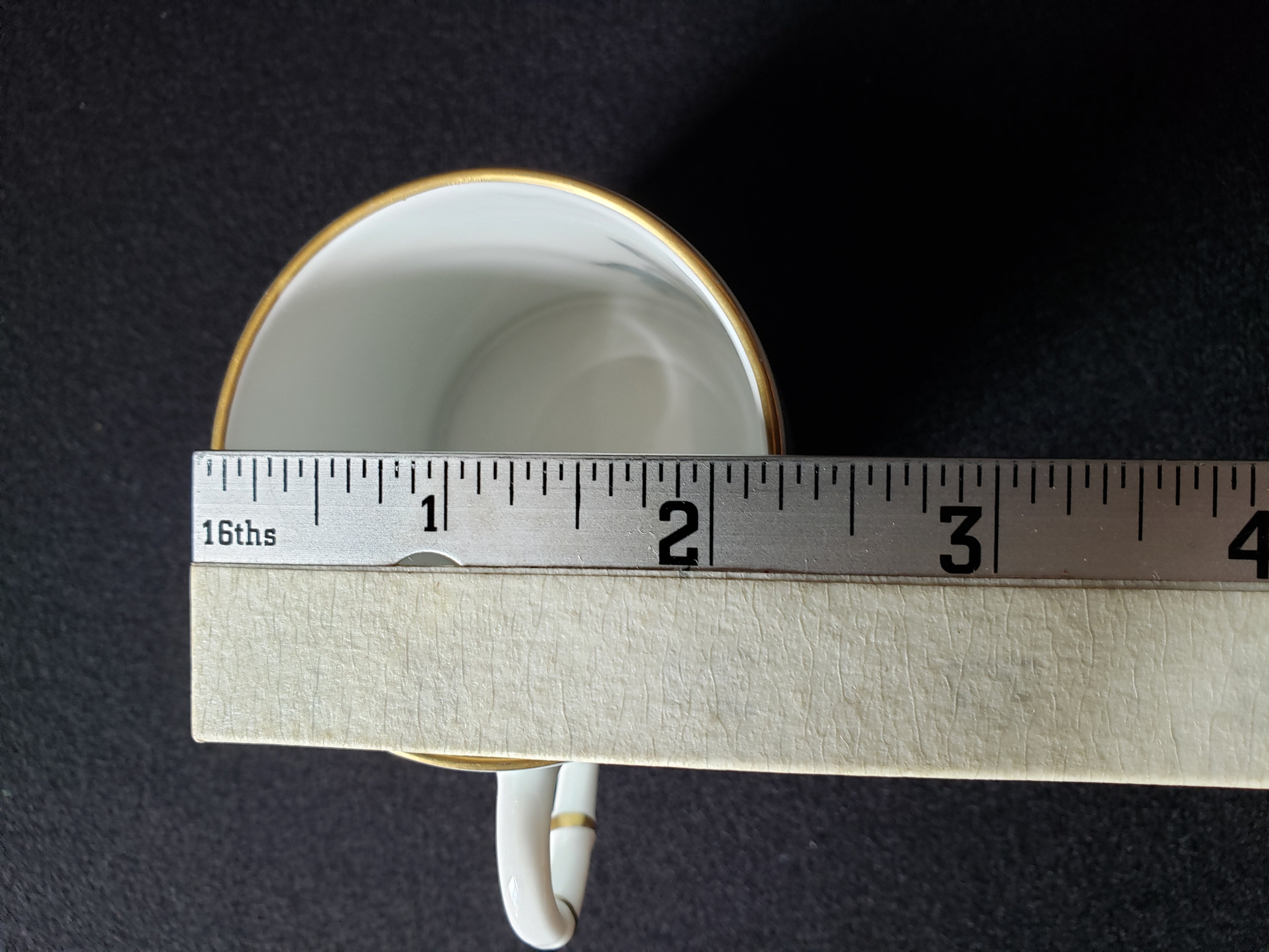 Vintage Royal Worcester Woodland Demitasse Cup ONLY (lot 2097)