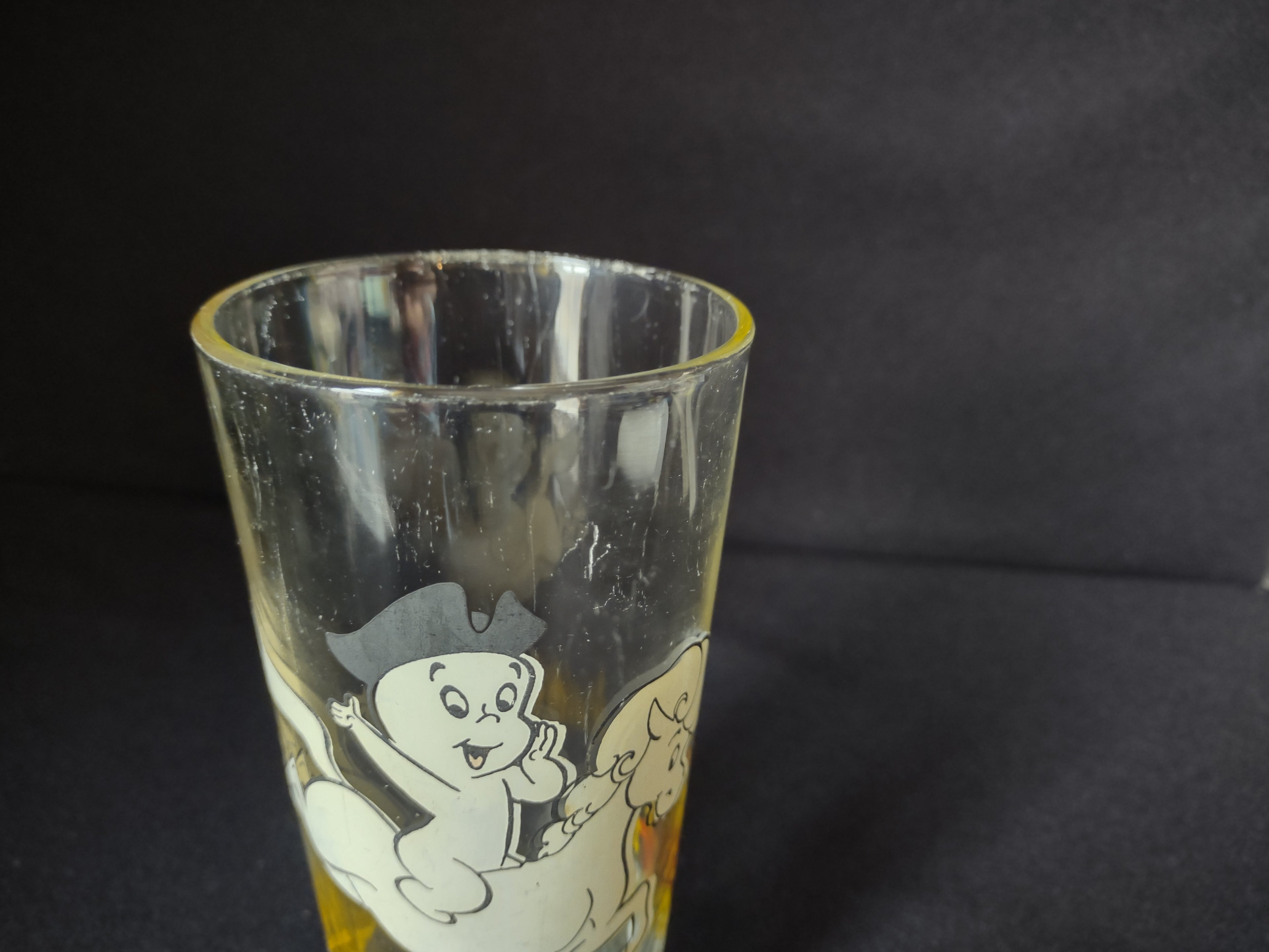 Drinking Glass Casper and Nightmare's Midnight Ride Arbys (lot 1540)