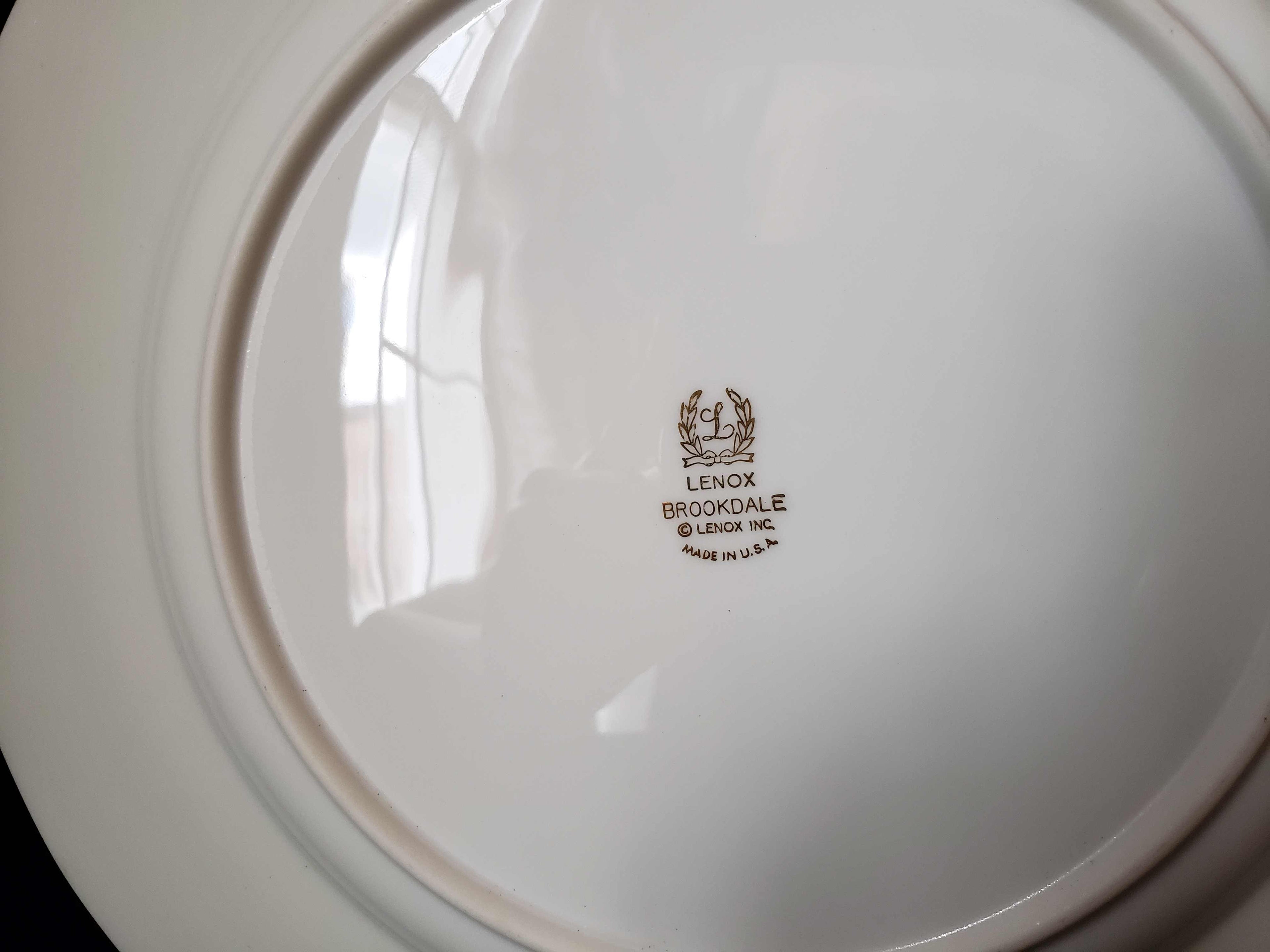 Vintage Lenox Brookdale Dinner Plate 10-1/2" (lot 1916)