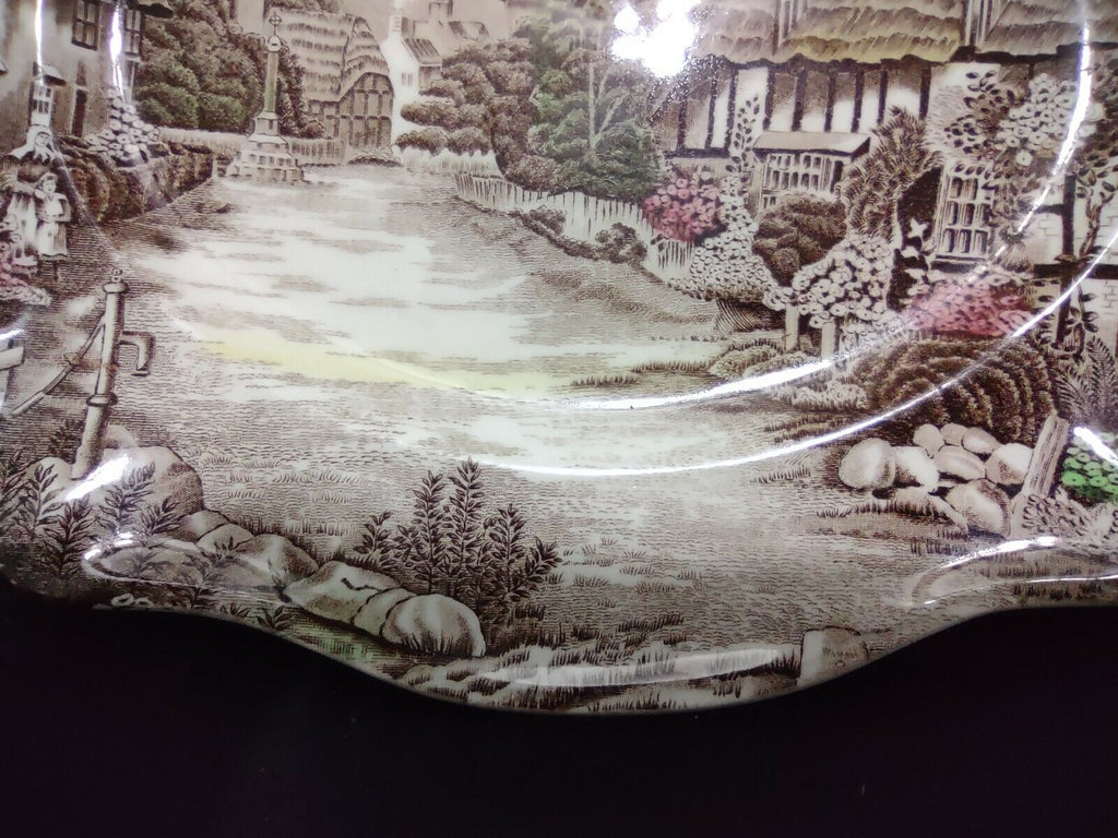Vintage Johnson Bros Olde English Countryside Oval Serving Platter (lot 5526)