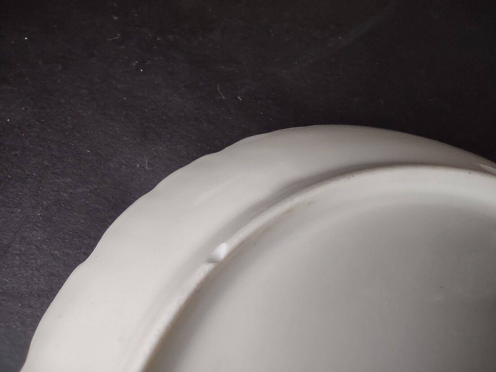 Vintage M. Redon Limoges Raised Edge Gold 3 x Bowls Pink Blue Cream (lot 695)