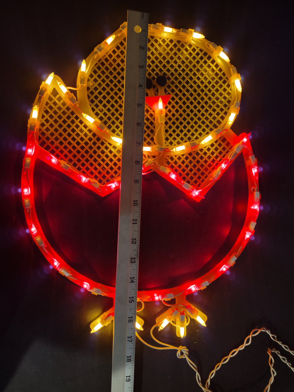 Vintage Window Easter Chicken Light Up 18" (lot 1487)