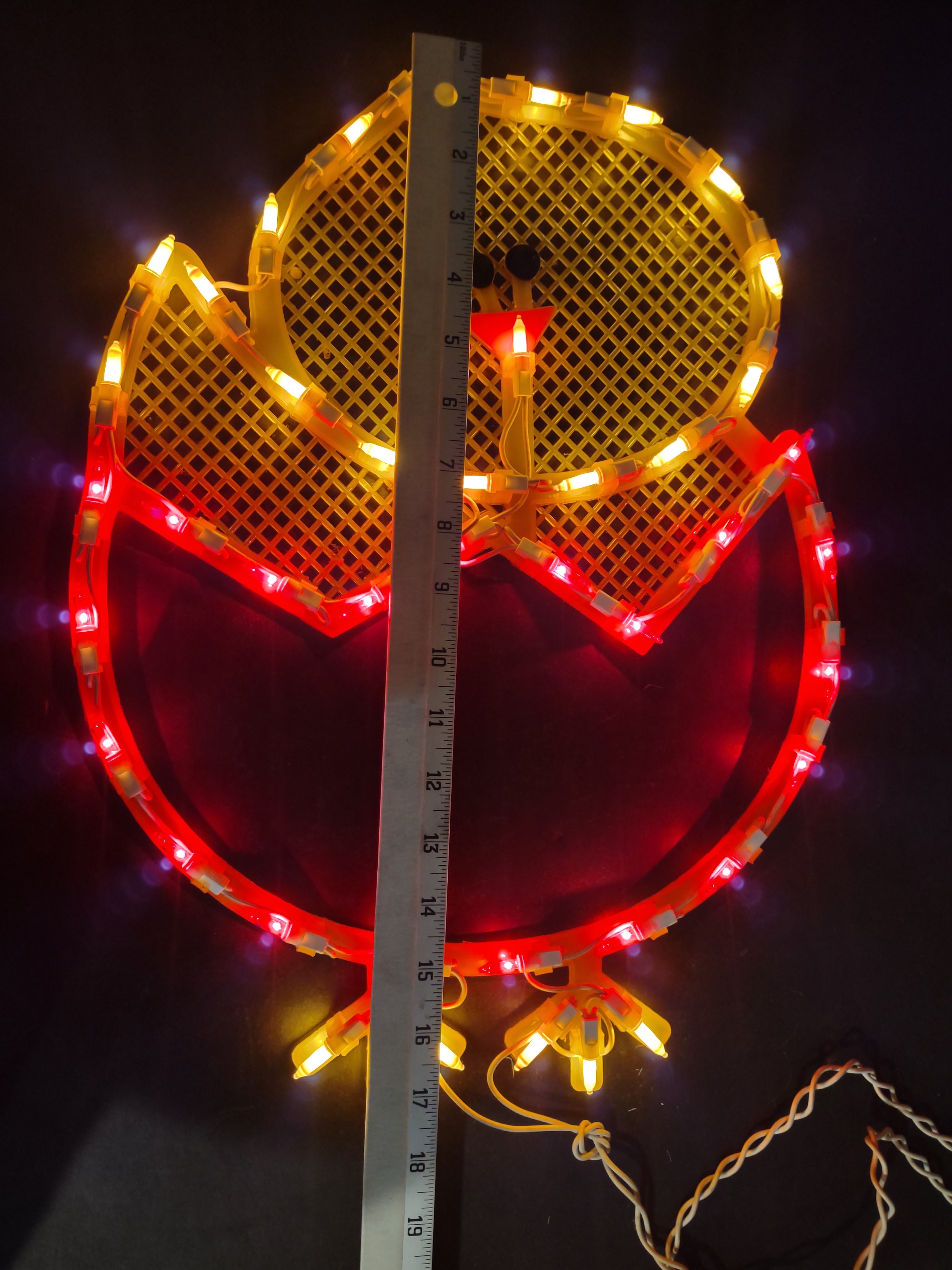 Vintage Window Easter Chicken Light Up 18" (lot 1487)