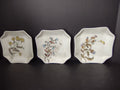 Haviland Limoges 3 x Square Serving Plate French Chic Cottage Floral (lot 988)