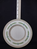 Vintage Minton Kent Lunch Salad Plate Bone China Green Turquoise x 4 (Lot 5458)