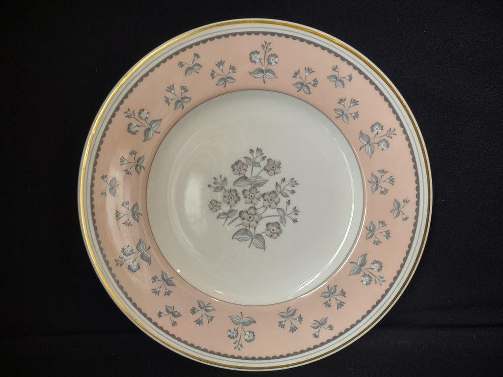 Wedgwood Pimpernel Pink Dinner Plate 10-3/4" (lot 2760)