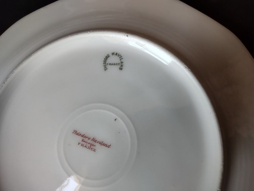 Haviland Limoges White Jewel 6 x Luncheon Salad Plate 8-1/2" Floral (801)