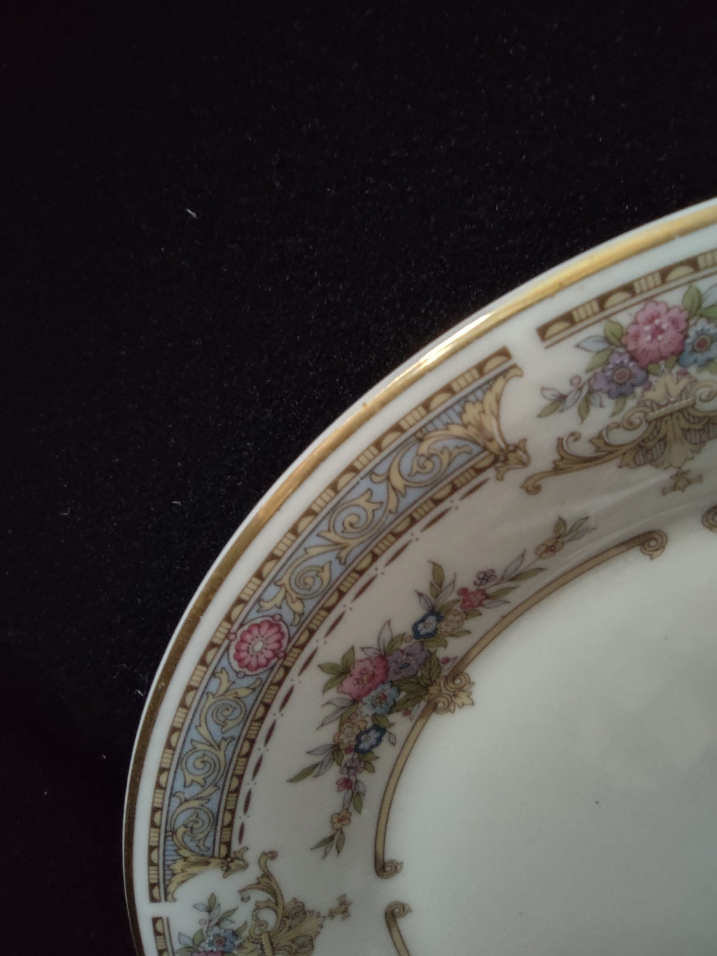 Vintage Minton Persian Rose Bread Butter Dessert Plate Bone China (Lot 5489)