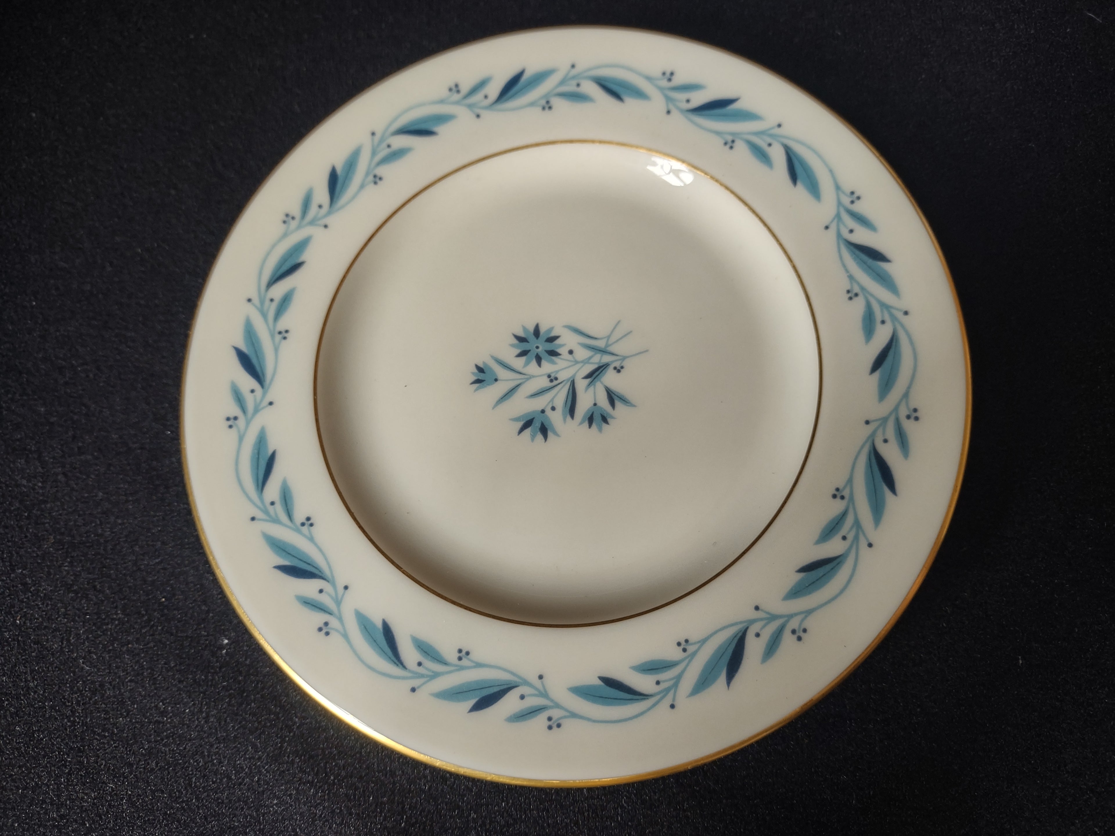 Vintage Lenox Cup Liner ONLY Blue Ridge Blue Stamp (lot 1791)
