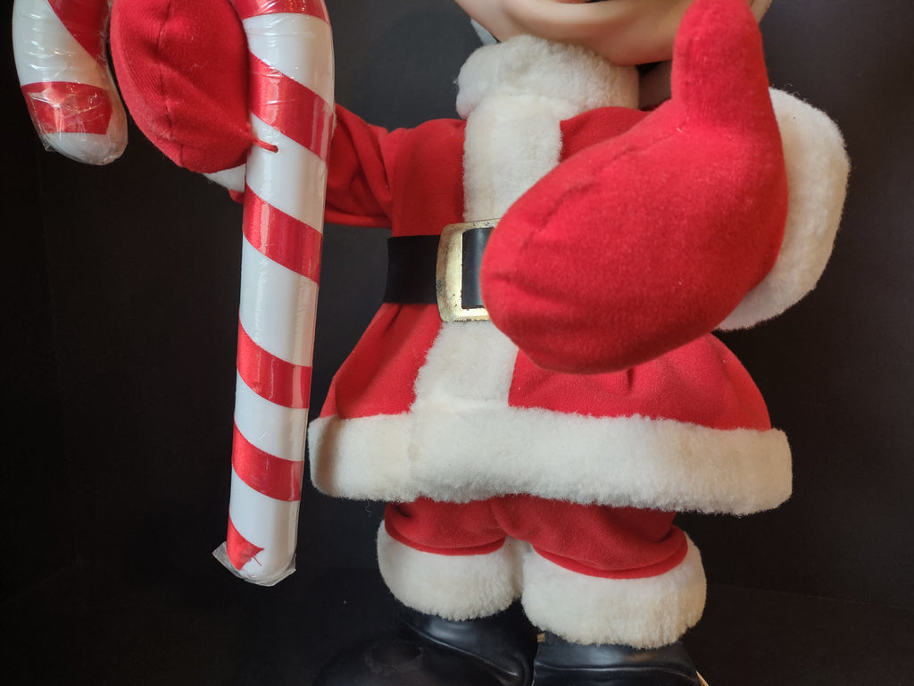 Vintage Santa's Best Christmas Animated Mickey Mouse 26" Disney (lot 1380)